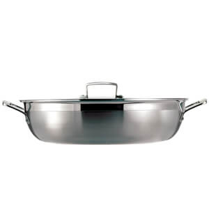 Le Creuset 3 Ply Stainless Steel Shallow Casserole